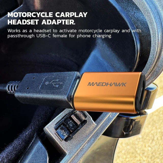 Alt view image 2 of 7 - MaedHawk 3.0 Headset Adapter Bundled with USB-C Cable