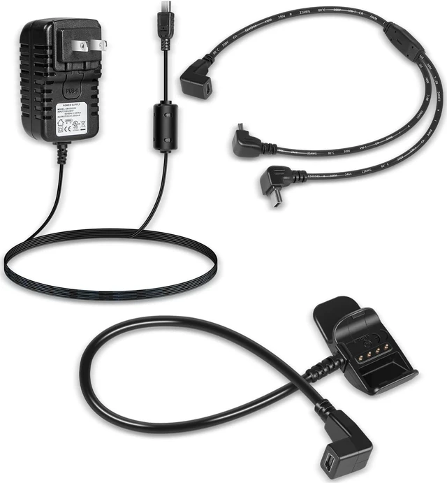 Main image of USB Split Adapter Cable & PRO Series Charging Clip & AC Adapter Cable Charger Kit Compatible with Garmin Dog Tracking Training Systems, Replaces for 010-11828-01, 010-11890-10, 010-11873-00