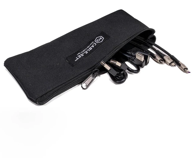 Main image of Mission Darkness USB Cable Set UL-Certified Shielded Cables for Digital Forensics & RF-Shielded Enclosures Includes USB-A, USB-C, Micro USB, Lightning-Compatible, Extension Cables & Zipper Pouch