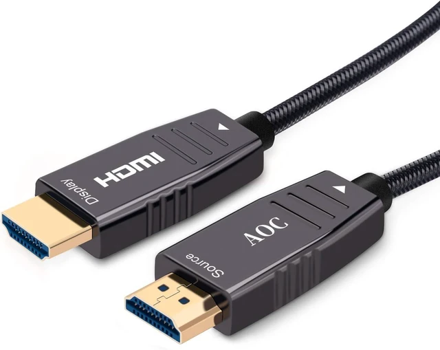 Main image of 4K HDMI Fiber Optic Cable 65ft,High Speed HDMI 2.0 Cable Support with 18Gbps,Dynamic HDR10,eARC,HDCP2.2