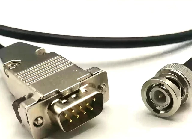 Alt view image 4 of 4 - DB9 RS232 Male to BNC Male Specially Made Flexible Signal Cable, Serial Port DB9 to BNC Male Computer Video Cable 1Meter