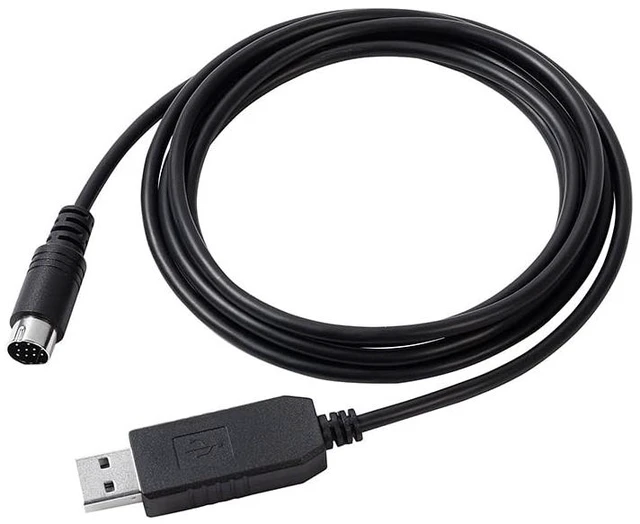 Main image of Wires-X SCU-20 PC Connection Cable Prolific USB to Mini Din 10 Pin Serial Cable for Yaesu FTM-100D/DE/DR FTM-200D FTM-400D/DE/DR FTM-300DR/DE SCU-56 FTM-500D FTM-6000 (1m)