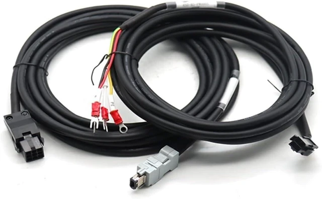 Alt view image 2 of 6 - HEXEH Low Power Servo Motor Encoder Cable ASD-B3EN0003 ASD-B3EN0005 Power Cable ASD-B3PW0003 ASD-B3PW0005 for De-lta B3 Series (Color : Encoder Cable, Size : 10M)