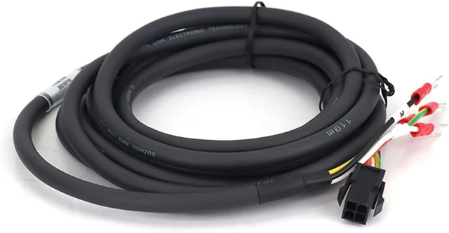 Alt view image 5 of 6 - HEXEH Low Power Servo Motor Encoder Cable ASD-B3EN0003 ASD-B3EN0005 Power Cable ASD-B3PW0003 ASD-B3PW0005 for De-lta B3 Series (Color : Encoder Cable, Size : 10M)