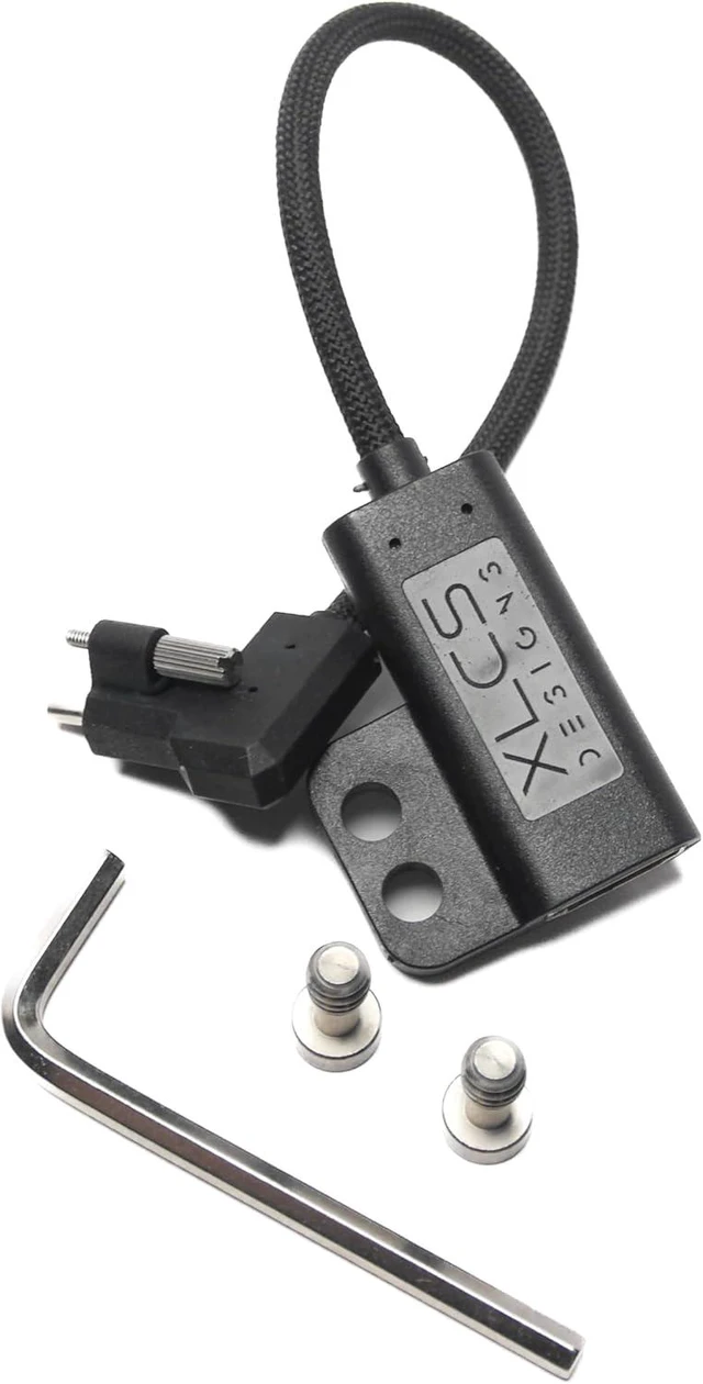 Main image of USB-C EVF to Locking HDMI Adapter Cable for Pyxis 6K, 20 Gbps, 100W, 9 Inch, Black