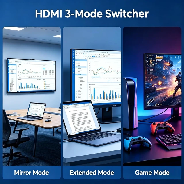 Alt view image 7 of 7 - 5-Pack 8K HDMI 2.1 Cable 10 FT, Certified Ultra High Speed 48Gbps, Braided