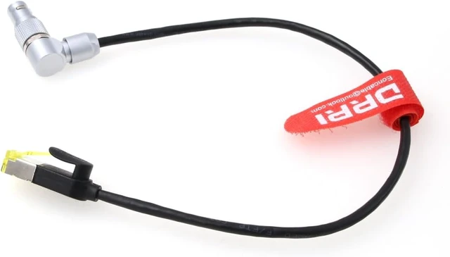 Alt view image 3 of 4 - ARRI Alexa Cable with Rotatable 180 Degrees 10-Pin to RJ45 Cat7 Ethernet Cable