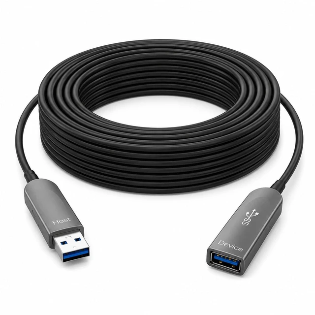 Main image of USB 3.2 Gen 2 Active Optical Cable 10Gbps, 328FT
