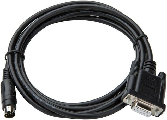 Main image of TK6070-FX for Weinview TK6070 Touch Screen Connect Mitsubishi FX Series PLC Cable TK6070IH/IK/IP-FX Programming Cable (Color : Black Version, Size : 10m)