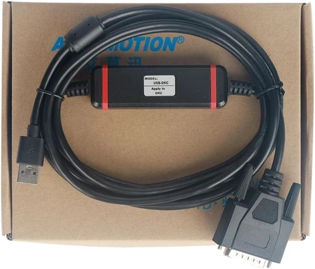 Alt view image 2 of 3 - USB-DKC Suitable for Rexroth DKC Series servo Driver Computer Programming Cable line DB15pin