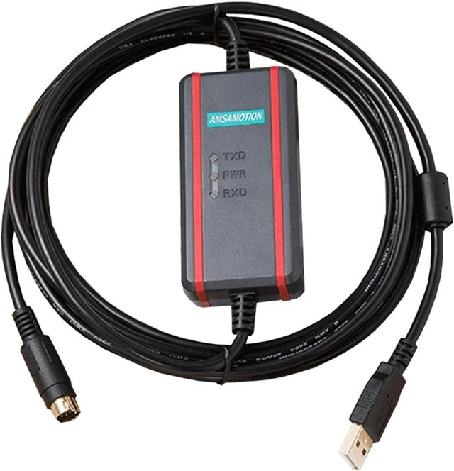Alt view image 3 of 7 - USB-AFC8513 AFC8503 for FP0 FP2 FP-X FP-M Programming Cable Nais GT10/30 Touch Panel Cable DFP0-U2 (Gold Plated)
