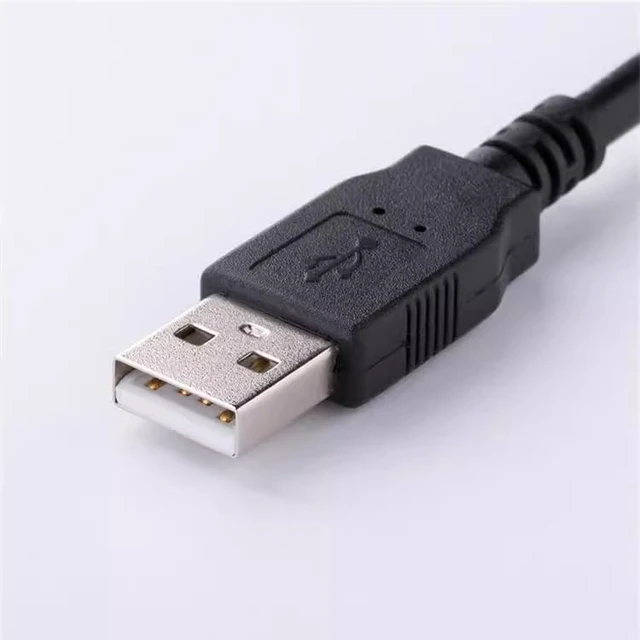 Alt view image 5 of 7 - Suitable for USB-ETH PLC Programming Cable S7-200smart S7-1200 S7-1500 and Other Series Net Port Data Communication Download Cable USB Interface Economy Model Black