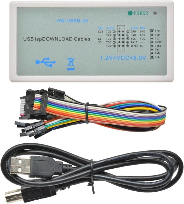 Alt view image 3 of 5 - Platform Cable USB ISP for Lattice CPLD HW-USBN-2A Development Board Supports Windows Programmer JTAG SPI Flash Programming