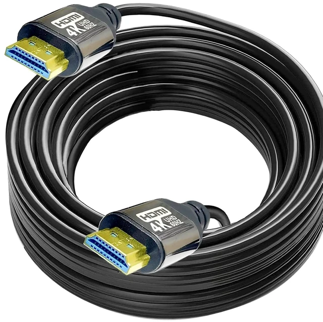 Alt view image 3 of 7 - 4K HDMI Cable 80ft 2.0 18Gbps,High Speed HDMI Cables 4K60 2K120 1080P eARC HDR HDCP 2.2 2.3 Compatible with Apple TV 4K Sony LG Samsung Xbox Series X RTX 3080 PS5