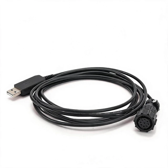 Main image of Dpofirs 3Meters Marine AIS Plug Cable for Marine Navigation Software, AIS Plug USB Data Cable, Black, 4 Pin, Male-to-Female, Compatible with Laptop, Personal Computer