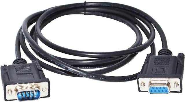 Main image of RS232 D-SUB 9PIN DB9 Female to DB9 Male Adapter Converter Serial Communication Download Cable Fit Compatible DIRUI H100 Urine Analyzer(5M)