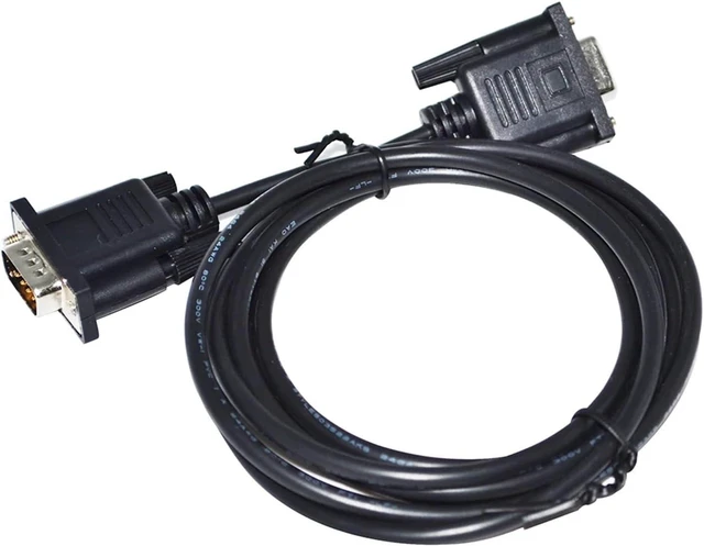Alt view image 2 of 5 - RS232 D-SUB 9PIN DB9 Female to DB9 Male Adapter Converter Serial Communication Download Cable Fit Compatible DIRUI H100 Urine Analyzer(5M)