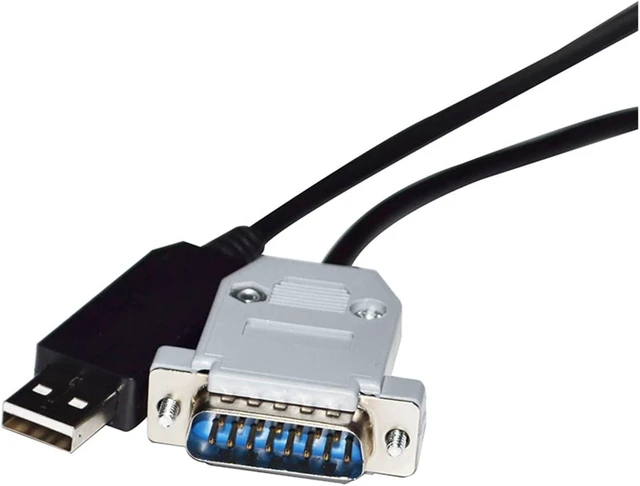 Alt view image 3 of 4 - FT232RL USB to D-SUB 15 PIN DB15 Male Adapter RS232 Serial Communication Cable Fit for MKS PDR2000(1.8M)