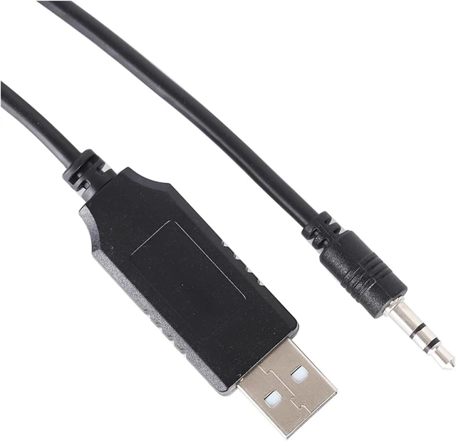 Alt view image 4 of 5 - F/;TD/;1 USB PG-4W Programming Cable Compatible with The TH-D7 TH-D7A TH-D7A(G) TH-D7E TH-D7E(G) to PC with USB RS232 to 2.5MM TRS Jack p/Lug(1.8m,FTDI FT232RL CHIP)