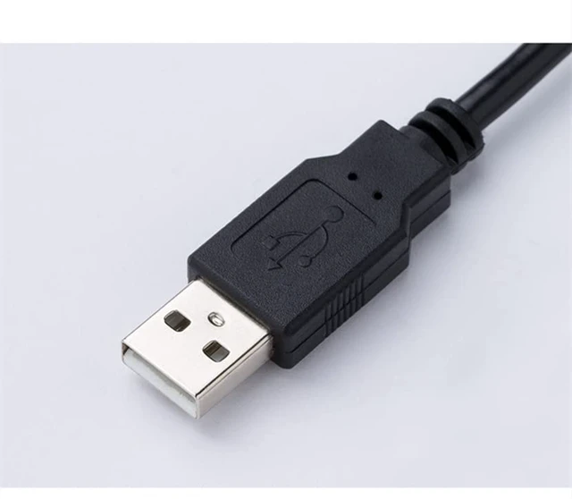 Alt view image 4 of 6 - USB-2711-NC13 Applicable Touch Screen Programming Cable AB Series Data Download Cable Economy (Black)