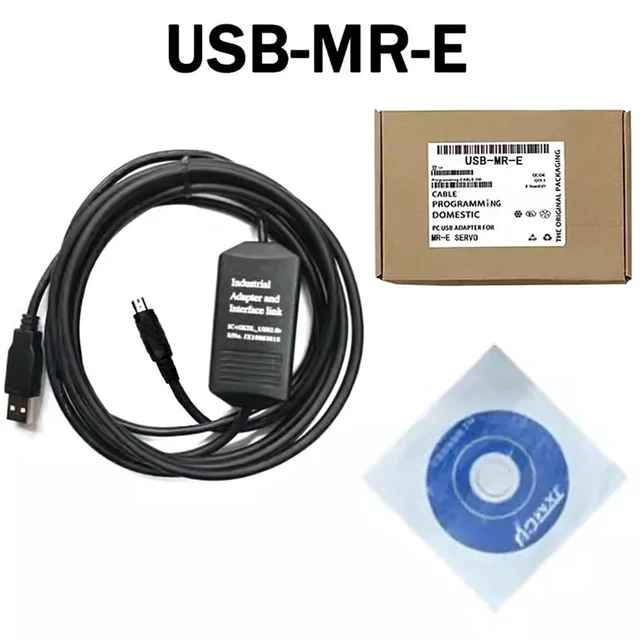 Alt view image 2 of 3 - USB-MR-E for MR-E Series Servo Debugging Cable Computer Communication Cable 3 Meters USB Port