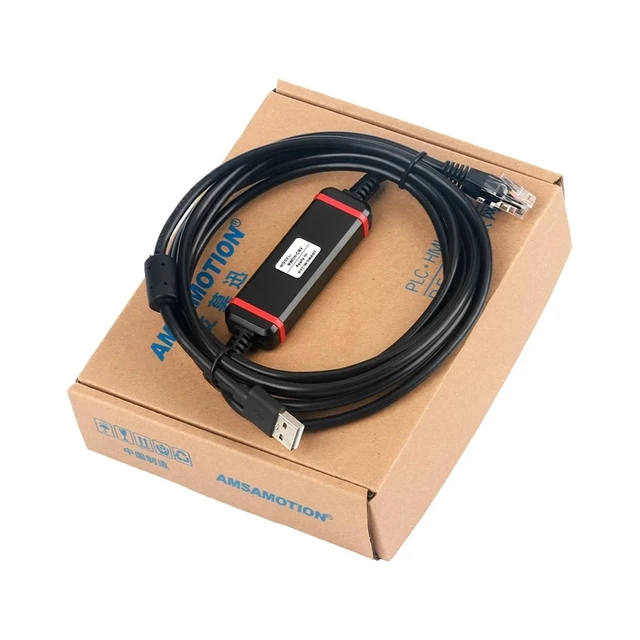 Alt view image 2 of 4 - NWOH-CNV USB Data Cable for RYC/W/SMART/ALPHA5 Series Server Debugging RYC751D3-VVT2 RYH152F5-vv2 Download Cable(Black Yellow)