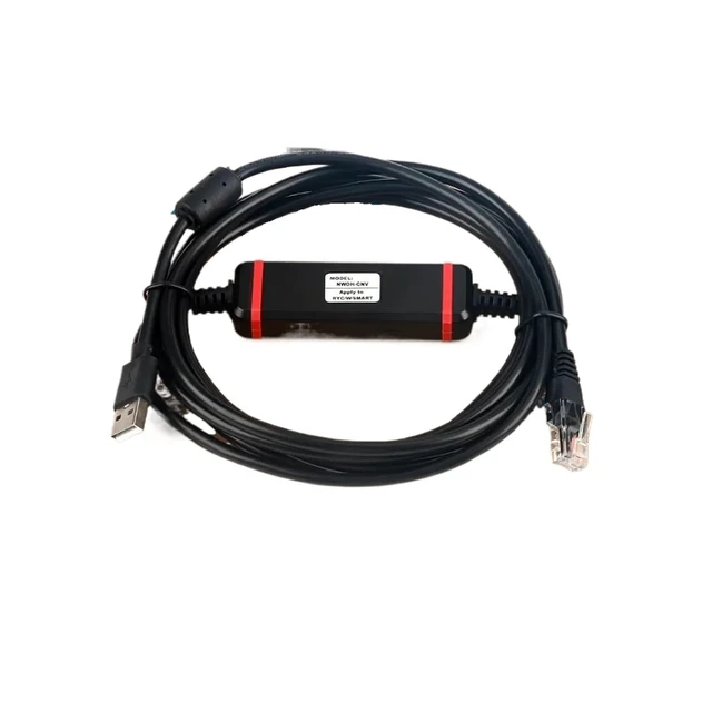 Alt view image 3 of 4 - NWOH-CNV USB Data Cable for RYC/W/SMART/ALPHA5 Series Server Debugging RYC751D3-VVT2 RYH152F5-vv2 Download Cable(Black Yellow)