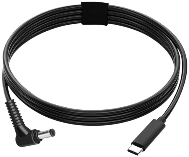 Main image of USB Type C PD 65w 85 Charging Cable Cord Dc Power Adapter Jack Converter to DC Plugs Male for Laptop Charger(6.5x4.4mm)