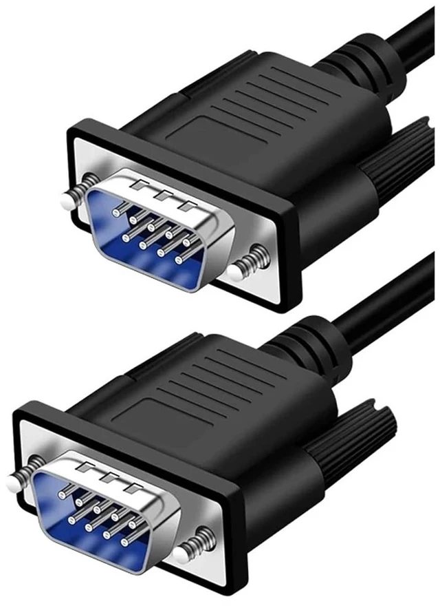 Main image of 30AWG DB9 Male Female Direct Connection Data Cable RS232 Serial Port