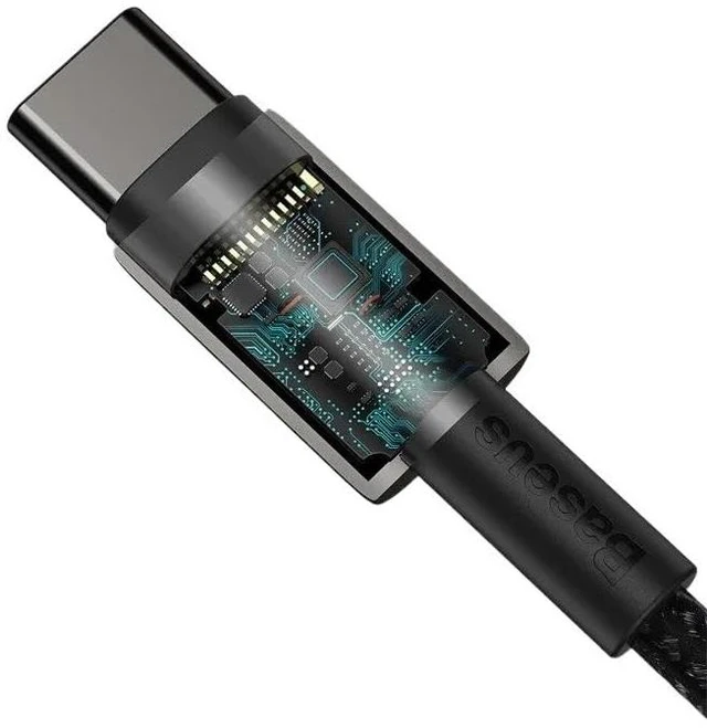 Alt view image 3 of 5 - 100W Type C Cable,USB C PD Wire Cord(Dark Blue,2m)