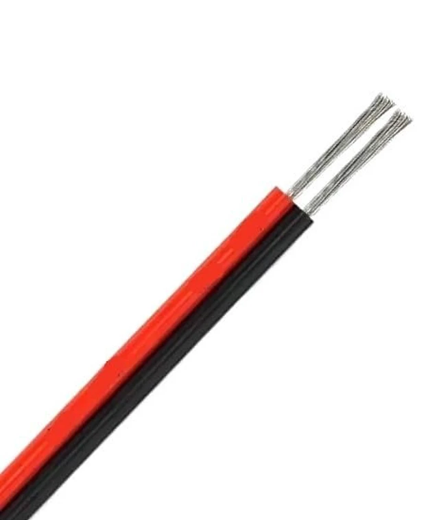 Alt view image 5 of 5 - 2Pin Red Black Parallel Silicone Wire 22/20/18/16/14/12AWG Tinned Automotive Cable(Red,30M_14 AWG)