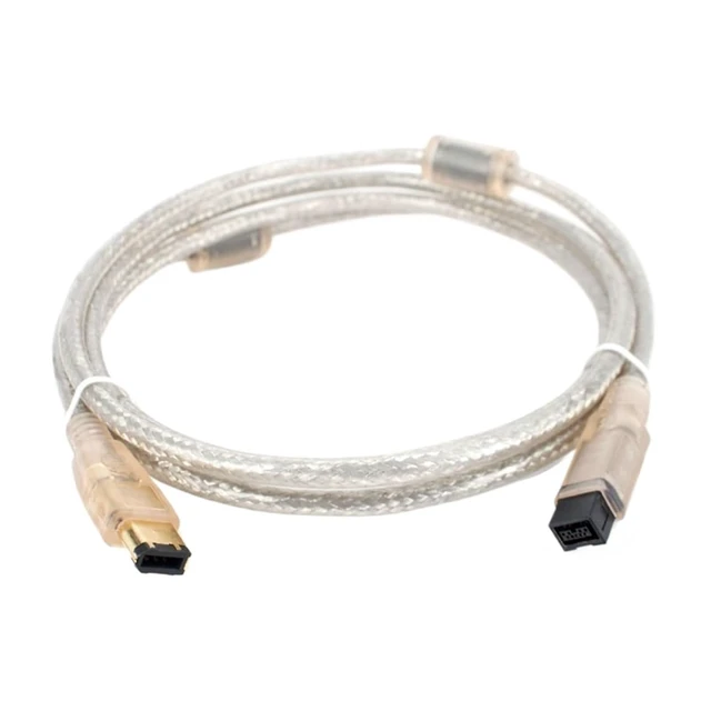 Alt view image 4 of 4 - IEEE 1394 Cable 1394B 6p-9p 6 Pin to 9P 800 to 400 Firewire Acquisition Card Date Line(5M)