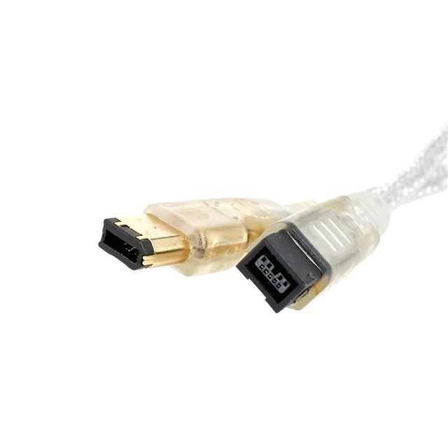 Alt view image 2 of 4 - IEEE 1394 Cable 1394B 6p-9p 6 Pin to 9P 800 to 400 Firewire Acquisition Card Date Line(5M)