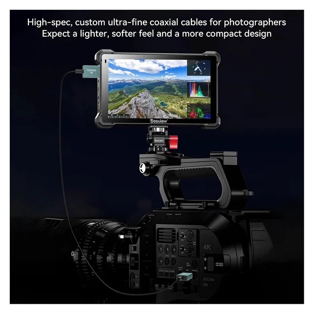 Alt view image 7 of 7 - 8K HDMI 2.1 90 Degree Down Angle Cable, Flexible Slim High Speed Cord, 48Gbps, 8K@60Hz 4K@120Hz, Supports EARC HDR, for TV, HDTV, Monitor(HDMI Straight,1.5m (4.92 ft))