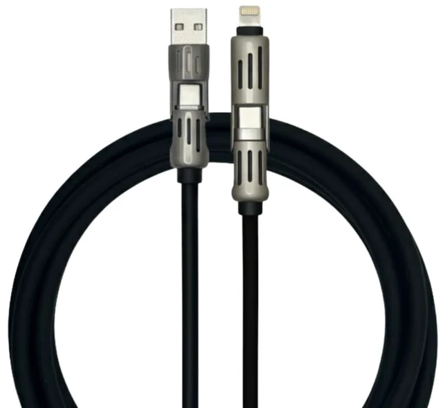 Main image of Tom's Key Company Premium 4 Way Universal Charging Cable 6ft