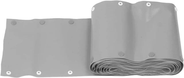 Alt view image 4 of 7 - Cord Protector Flexible Wire Cable Protection Sleeve with Button for USB Cable Power Cord Reusable Flame Retardant PVC POM for Military Industrial Equipment 160mm 6.3in (15M)