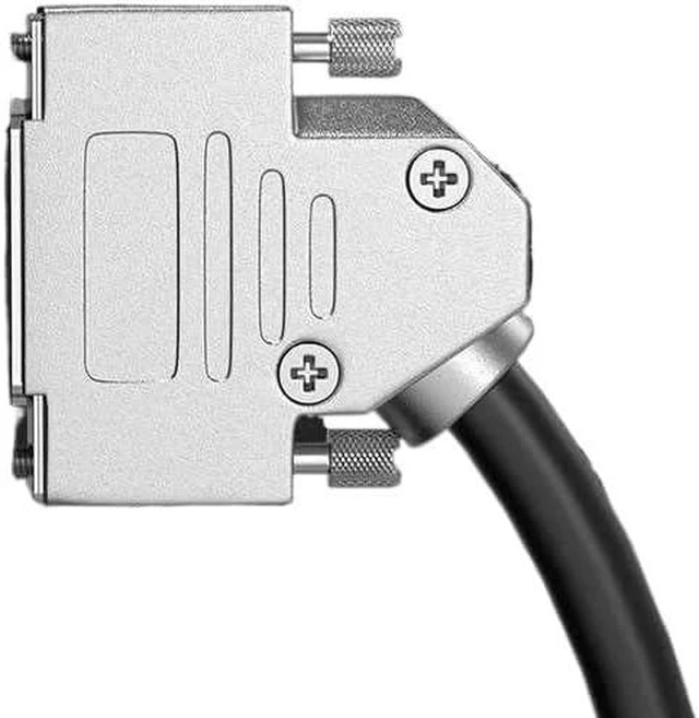 Alt view image 5 of 7 - DB9 DB15 DB25 DB37 Plug with Digital Number Terminal Cable 9/15/25/37Pin Single Head Connector 24/26AWG Double Shielded Wire(DB9 Male-24AWG,0.5M)