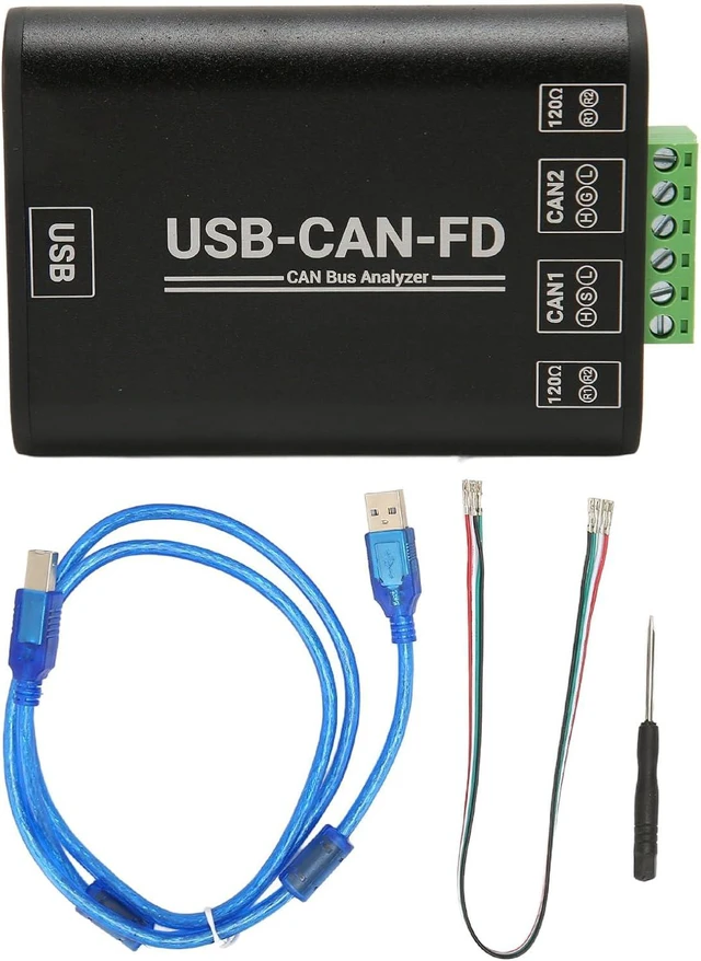 Main image of USB to CAN FD Adapter Industrial Grade Data Analyzer for 7/8/10/11 Aluminum Alloy