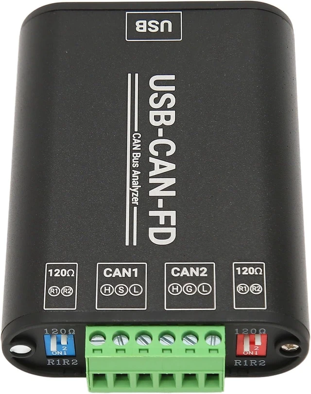 Alt view image 3 of 7 - USB to CAN FD Adapter Industrial Grade Data Analyzer for 7/8/10/11 Aluminum Alloy