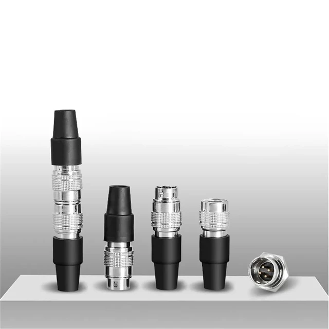 Alt view image 4 of 5 - YC12-4/6/7/8/9/10/11/12 Pin and Socket Connector 12Mm Hole(YC12-8 core 1set)