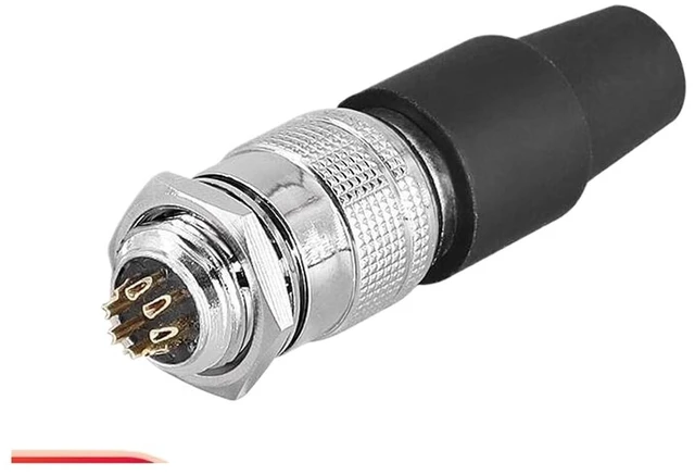 Main image of YC12-4/6/7/8/9/10/11/12 Pin and Socket Connector 12Mm Hole(YC12-8 core 1set)