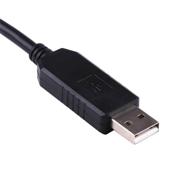 Alt view image 2 of 6 - USB to DB25 RS232 Serial Adapter Converter Cable Null Modem for X68K X68000 PC Communicate Programming Cable