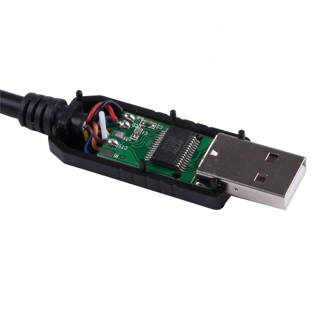 Alt view image 3 of 6 - USB to DB25 RS232 Serial Adapter Converter Cable Null Modem for X68K X68000 PC Communicate Programming Cable