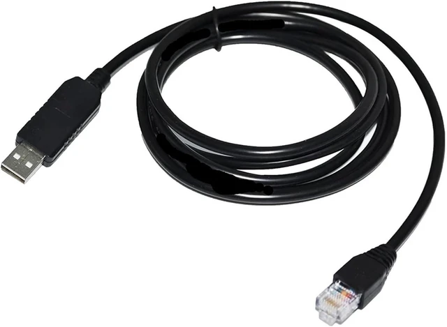 Alt view image 3 of 6 - Industrial F&T>D*I FT232RL CHIP USB to RS485 RJ45 Plug Serial Communication Cable for Driver TC100 Controller USB-RS485 KABLE(3m,Black USB Case)
