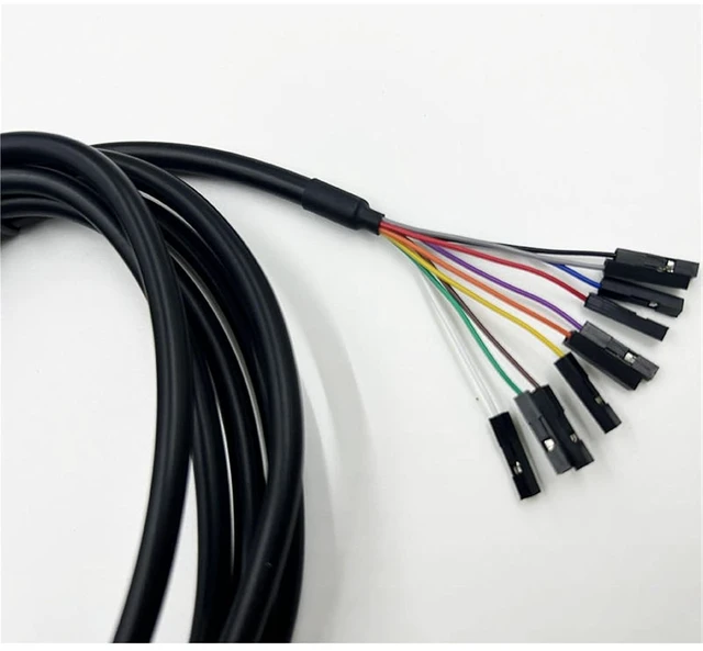 Alt view image 4 of 6 - C232HD-EDHSP-0 USB to Hi-Speed UART Serial Adapter Cable W/Embedded Electronics LEDs 5V 1.8m 6FT