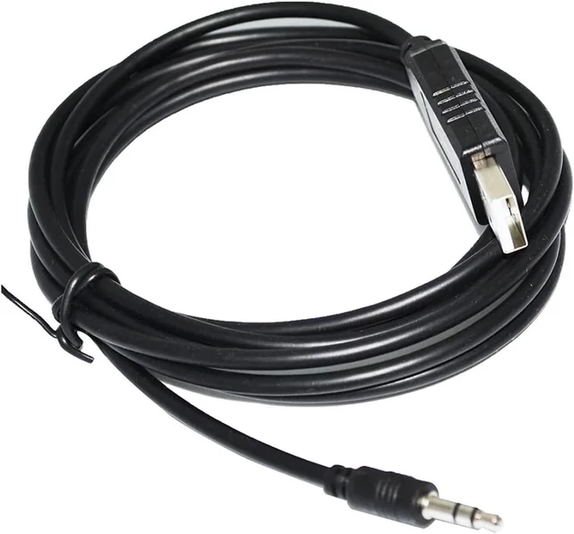 Alt view image 3 of 3 - F&T>D*I FT232RL CHIP USB RS232 to TRS 2.5MM Stereo Audio Ja-ck AJ Plug Serial Programming Cable USB-RS232-AJ Converter KABLE(1.8m,T-TXD R-RXD S-GND)