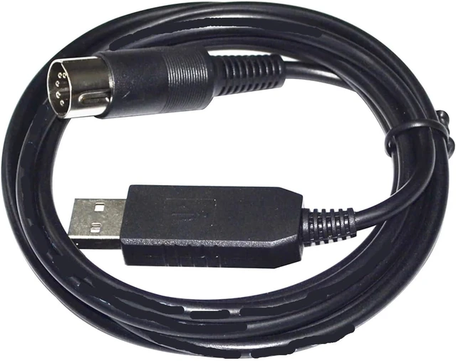 Alt view image 2 of 5 - F&T>D*I FT232RL CHIP USB to DIN 5-PIN Male RS232 Serial Programming Communication Cable for JOFEMAR BLUETECH COFFEEMAR G23 to PC(3m)