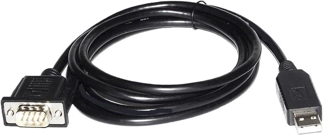 Alt view image 2 of 5 - Origin FT232RL CHIP USB to D-SUB 9-PIN DB9 Male Adapter RS-232 Converter Serial Communication Cable for FATEK FBS PLC to PC(5M)