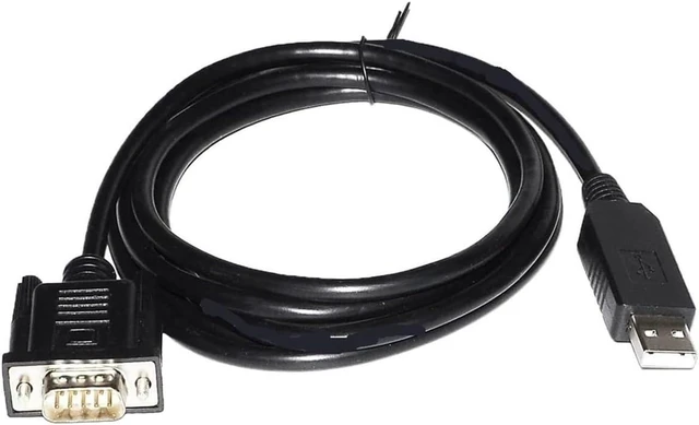Alt view image 3 of 5 - Origin FT232RL CHIP USB to D-SUB 9-PIN DB9 Male Adapter RS-232 Converter Serial Communication Cable for FATEK FBS PLC to PC(5M)
