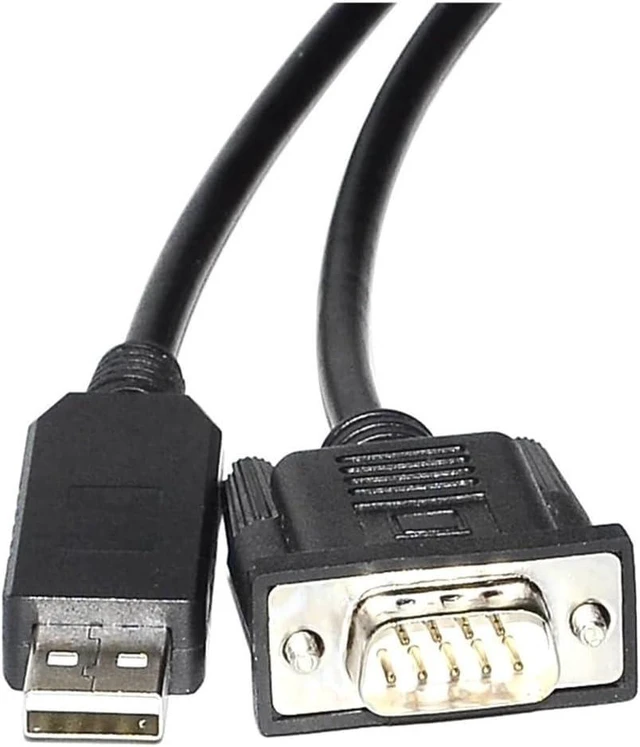 Alt view image 4 of 5 - Origin FT232RL CHIP USB to D-SUB 9-PIN DB9 Male Adapter RS-232 Converter Serial Communication Cable for FATEK FBS PLC to PC(5M)